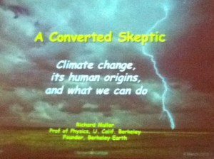 Lighting struck physicist Richard Muller, converting him from skeptic to believer about the human causes of global warming. (Jim Burns)