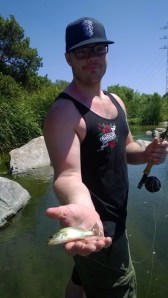 Little fish, big fun. (Roland Trevino)