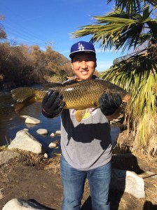 ALL SMILES: Jacob Cho gets in on the action. (Charles Lee)