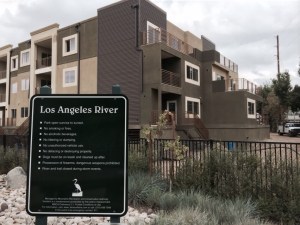 SIGNS OF CHANGE: A new condo complex abutts the very spiffy Marsh Park within the rec zone. (Jim Burns)